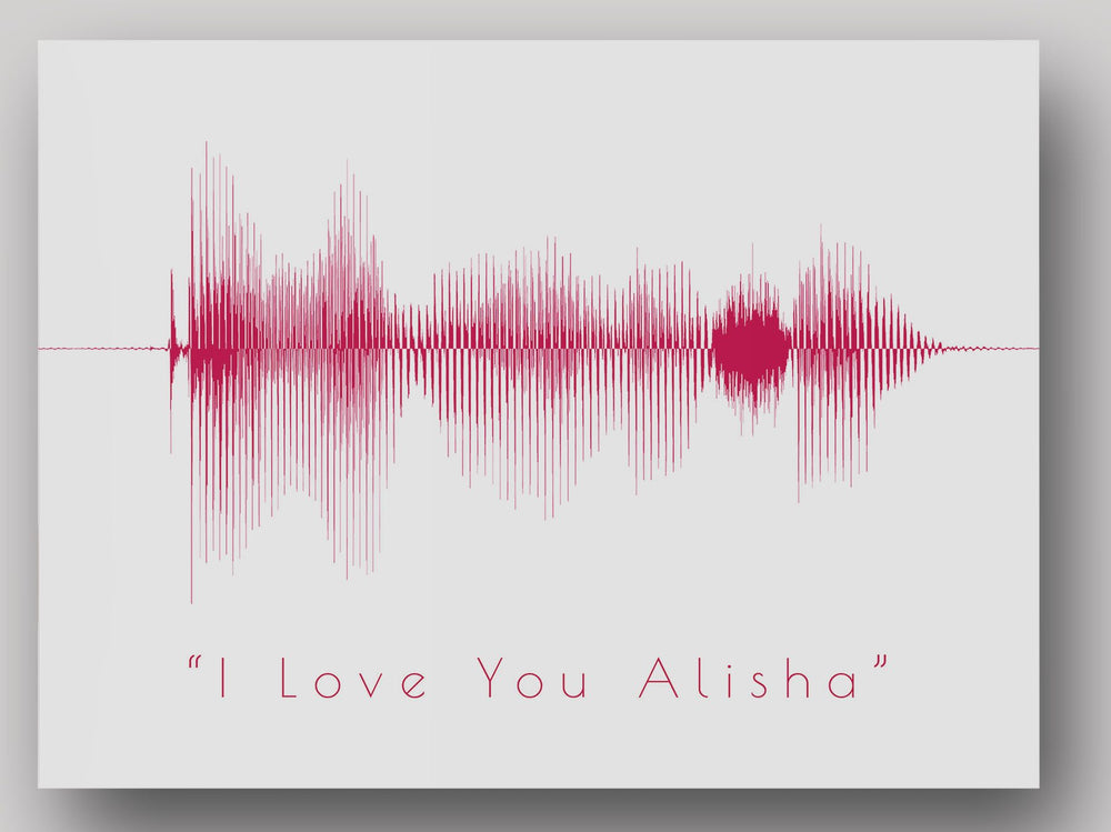 Turn your own voice and text into a visual artwork. (No. 18)