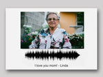 Turn your own voice, photo and text into a visual artwork. Mother's Day Special (No. 22)