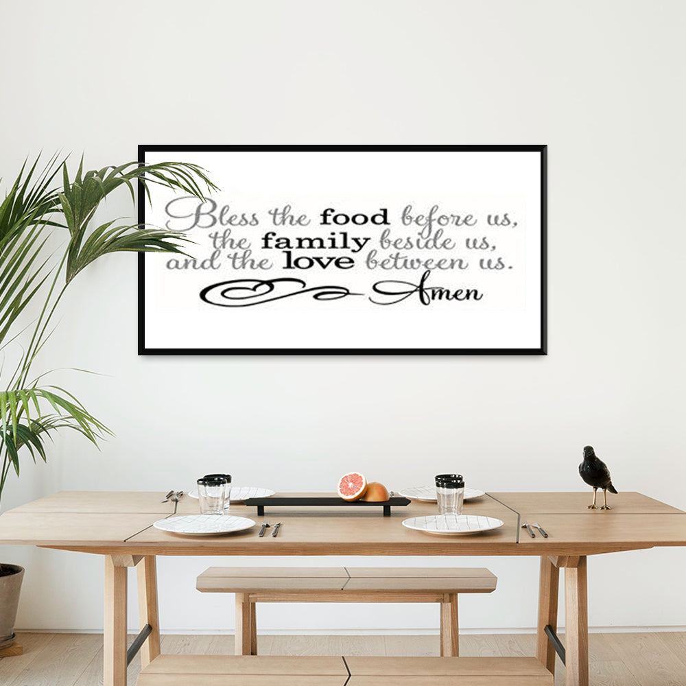 Single Canvas Print | Bless Topic | Living Room Decor (No. 12)