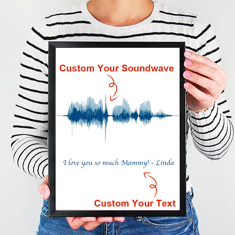 Turn your own voice and text into a visual artwork. (No. 18)