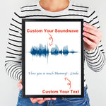 Turn your own voice and text into a visual artwork. (No. 18)