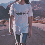 I Love You Mom Soundwave Art T-Shirt - Printed in USA - (No. 29)